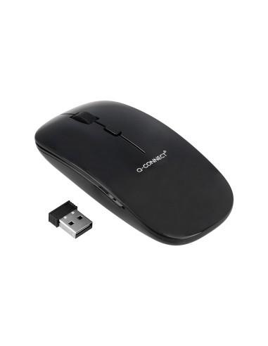 Raton q-connect optico inalambrico silencioso...