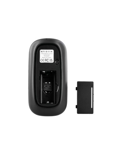Raton q-connect optico inalambrico silencioso...