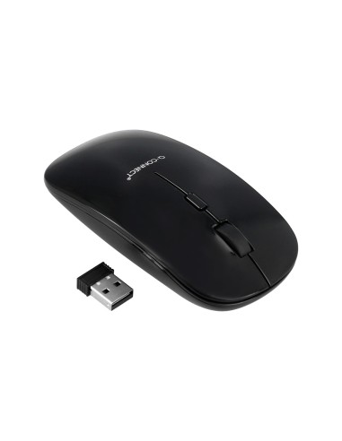 Raton q-connect optico inalambrico silencioso...