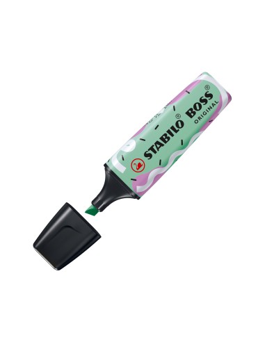 Rotulador stabilo boss fluorescente original...