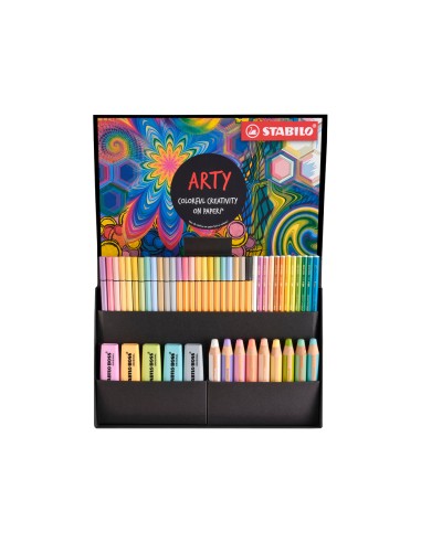 Set stabilo creativo arty line pastel 50...