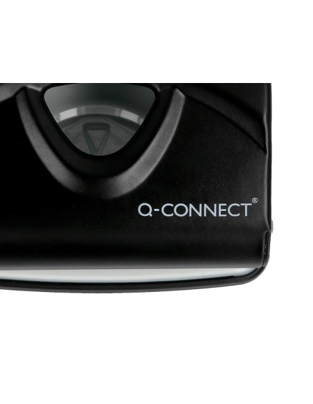 Taladrador q-connect kf14220 negro abertura 2,7 mm capacidad 30 hojas