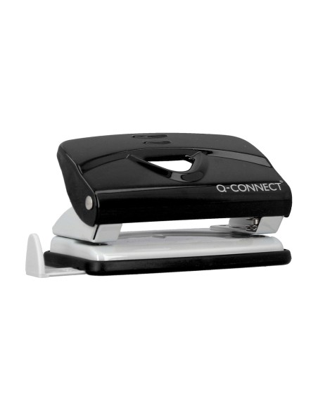 Taladrador q-connect kf14214 negro abertura 1 mm capacidad 10 hojas