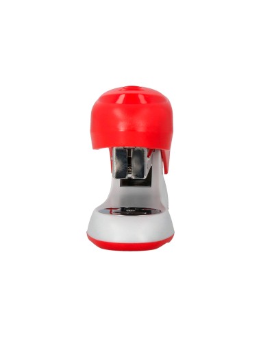 Grapadora q-connect kf14206 plastico abs roja...