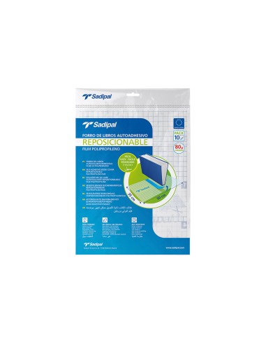 Forralibro adhesivo para libros sadipal...