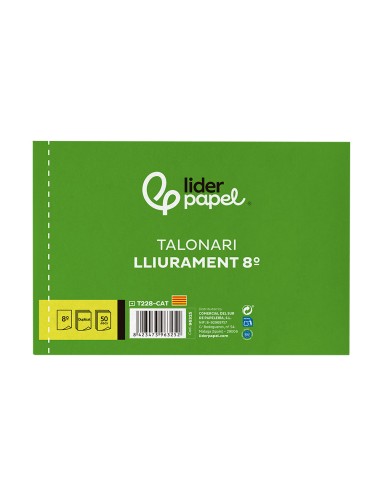 Talonario liderpapel entregas 8º original y...