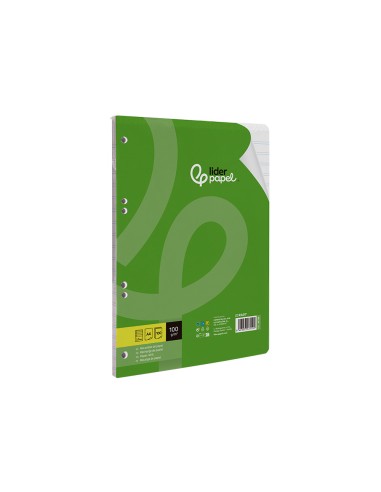 Recambio liderpapel a4 100 hojas 100gr pauta 5ª...