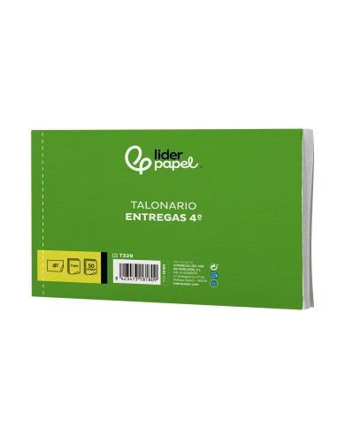 Talonario liderpapel entregas cuarto original y...