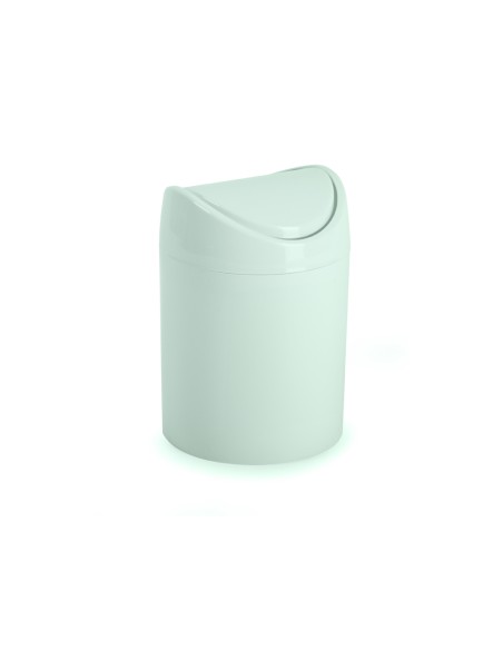 Papelera plastico plasticforte tiny sobremesa 1,4l colores surtidos 12,5x12,5x17,5 cm