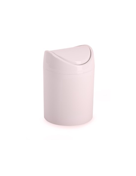 Papelera plastico plasticforte tiny sobremesa 1,4l colores surtidos 12,5x12,5x17,5 cm