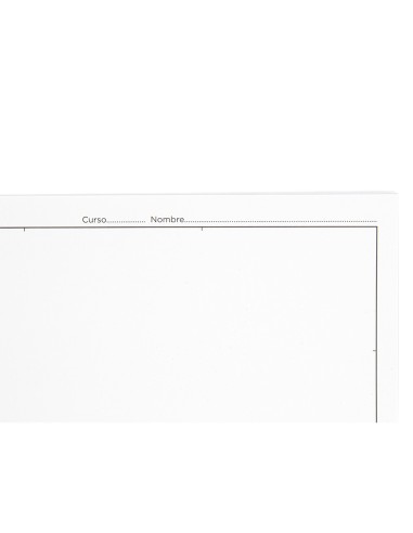 Bloc dibujo liderpapel lineal espiral 460x325...