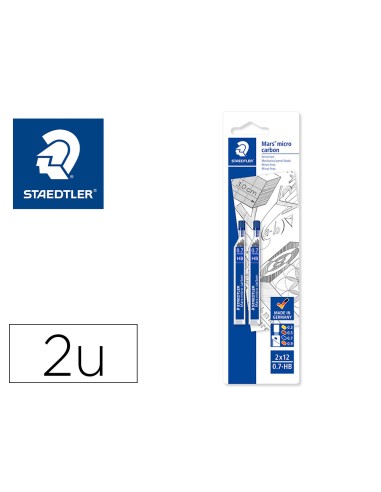 Minas staedtler mars micro grafito 0,7 mm hb...