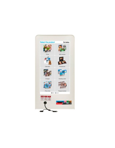 Kiosko 15\" + card reader + software i kiosk...