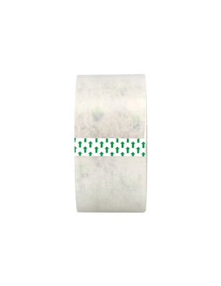 Cinta adhesiva greening polipropileno transparente 60 m x 48 mm para embalaje