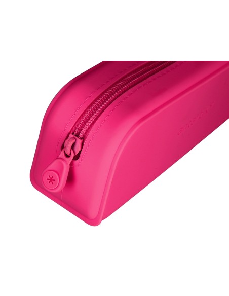 Estuche portatodo antartik prisma soft rectangular 185x50x75 mm expositor de 8 unidades colores intensos