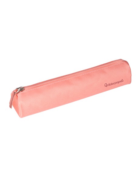 Estuche portatodo liderpapel slim cilindrico 220x45 mm expositor de 14 unidades colores surtidos