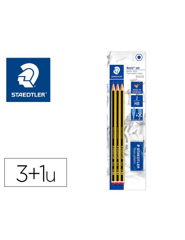 Lapices de grafito staedtler noris n.2 hb...
