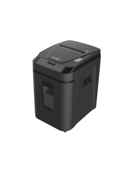 Destructora de documentos q-connect capacidad corte 180 h auto / 10 h manual destruye grapas clips y tarjetas