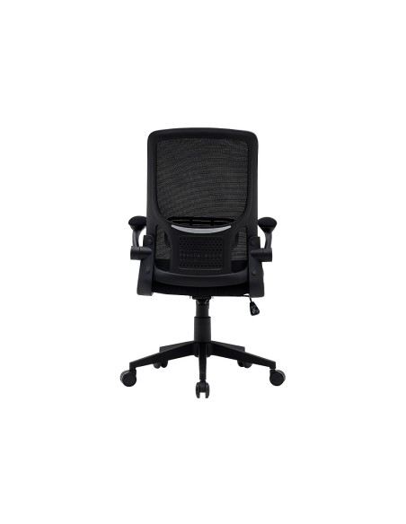 Silla q-connect oficina alba malla base metalica alt max 1110 anc 610 prof 580 ruedas premium color negro