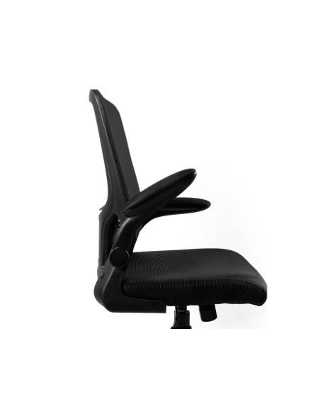 Silla q-connect oficina alba malla base metalica alt max 1110 anc 610 prof 580 ruedas premium color negro