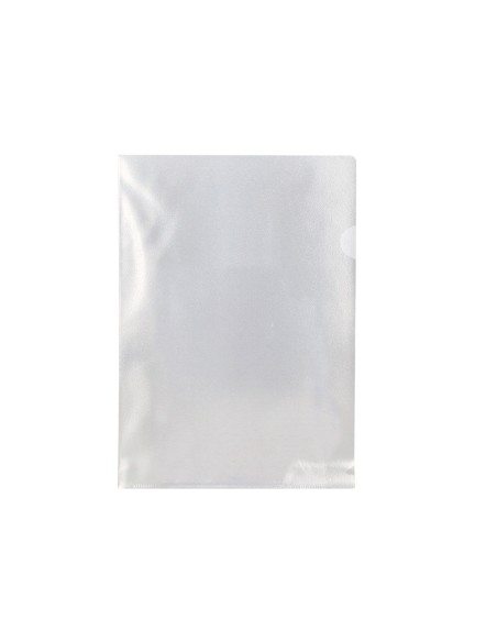 Carpeta q-connect dossier uñero plastico folio transparente 110 micras