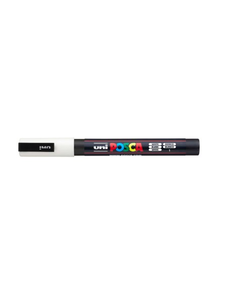 Rotulador uni posca pc-3m blanco