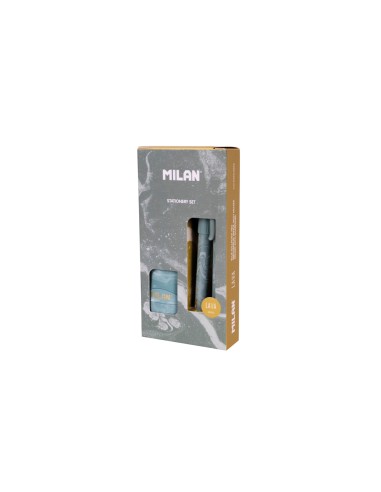 Set escritura milan serie lava boligrafo p1 +...