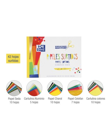 Bloc trabajos manuales oxford din a4 multiple...