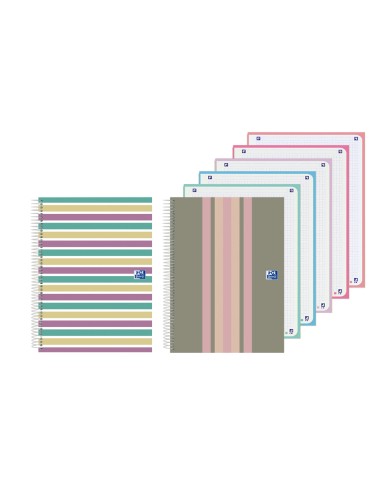 Cuaderno espiral oxford europeanbook 5 tapa...
