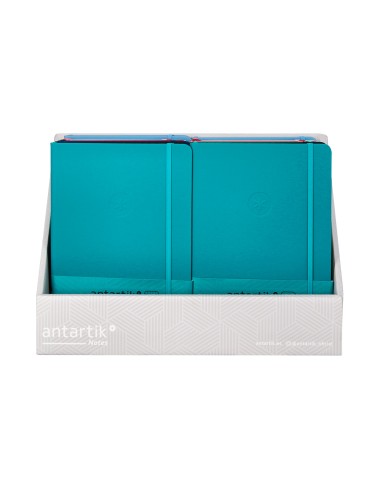 Cuaderno con gomilla antartik note tapa blanda...