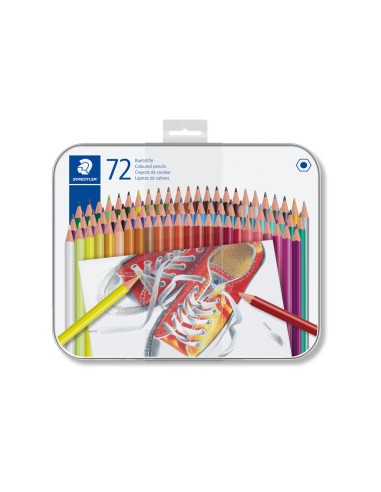 Lapices de colores staedtler caja metalica de...