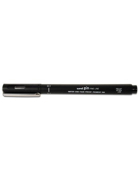 Rotulador uniball pin calibrado micrometrico 0,1 mm color negro