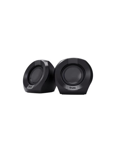 Altavoces trust polo 2.0 4w usb control de volumen color negro