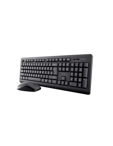 Set teclado + raton trust primo inalambrico usb...
