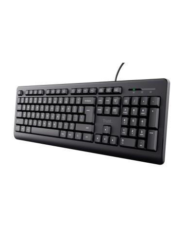 Teclado trust tk-150 usb 2.0 con cable longitud...