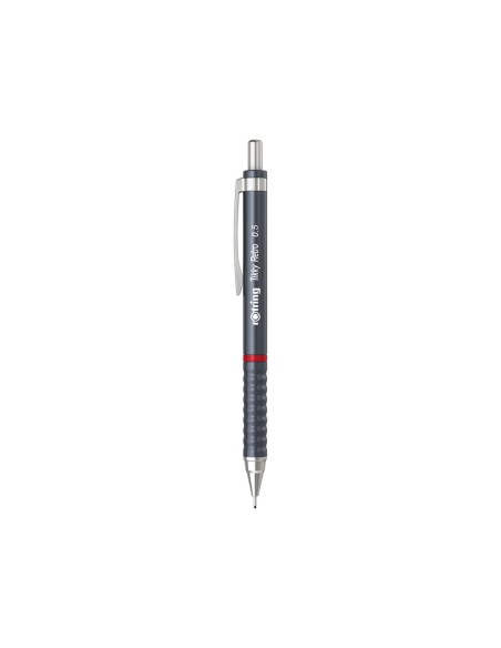 Portaminas rotring tikky retro 0,5 mm color gris