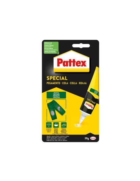 Pegamento pattex especial textil bote de 20 g