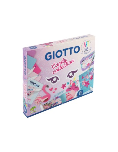 Set creativo giotto art lab candy collection 15...