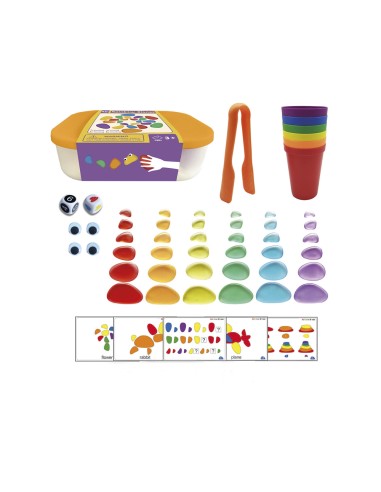 Juego didactico amaya piedras del rio