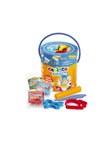 Pasta de modelar carioca baby do playset 10 piezas