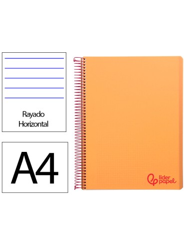 Cuaderno espiral liderpapel a4 wonder tapa...