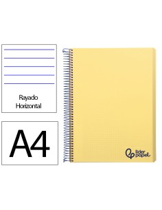 Cuaderno espiral liderpapel...