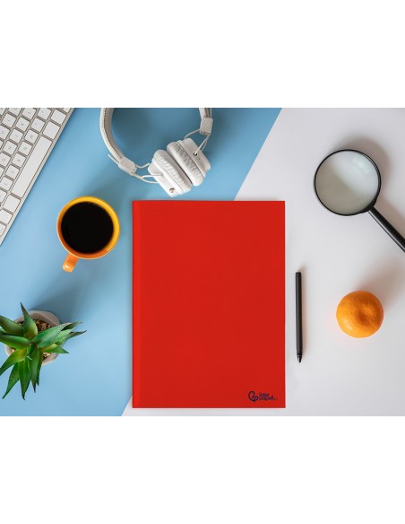 Libreta liderpapel smart a4 48 hojas 75gr cuadro 5mm con margen colores surtidos