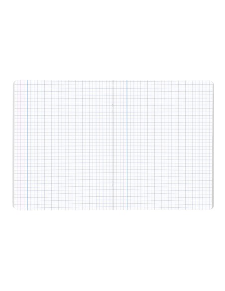 Libreta liderpapel smart a5 plus 48 hojas 75gr cuadro 5mm con margen colores surtidos