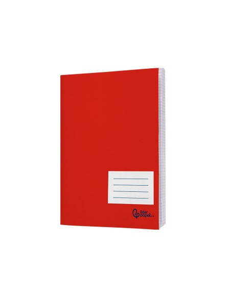 Libreta liderpapel smart a5 plus 32 hojas 75gr cuadro 8mm con margen colores surtido