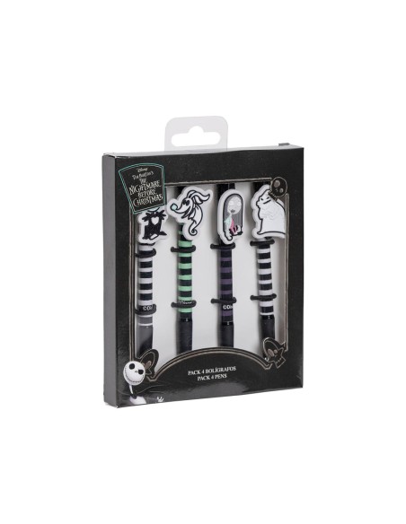 Boligrafo nightmare before christmas pack de 4 unidades surtidos