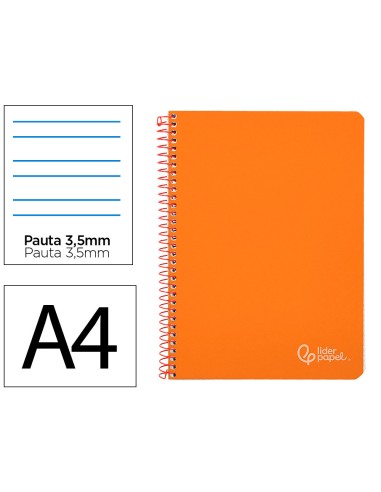 Cuaderno espiral liderpapel a4 witty tapa dura...