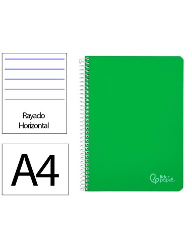 Cuaderno espiral liderpapel a4 witty tapa dura...