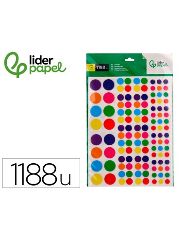 Gomets liderpapel autoadhesivo figuras de...