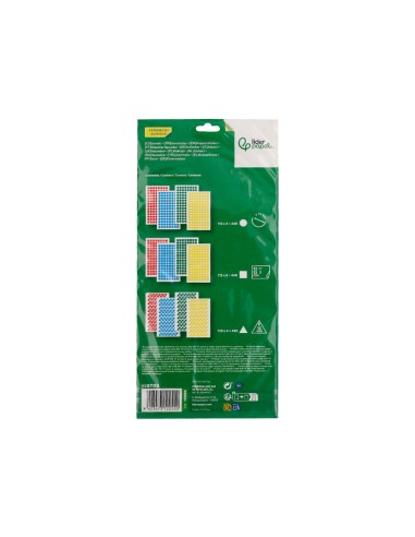 Gomets liderpapel figuras surtidas bolsa de 12...